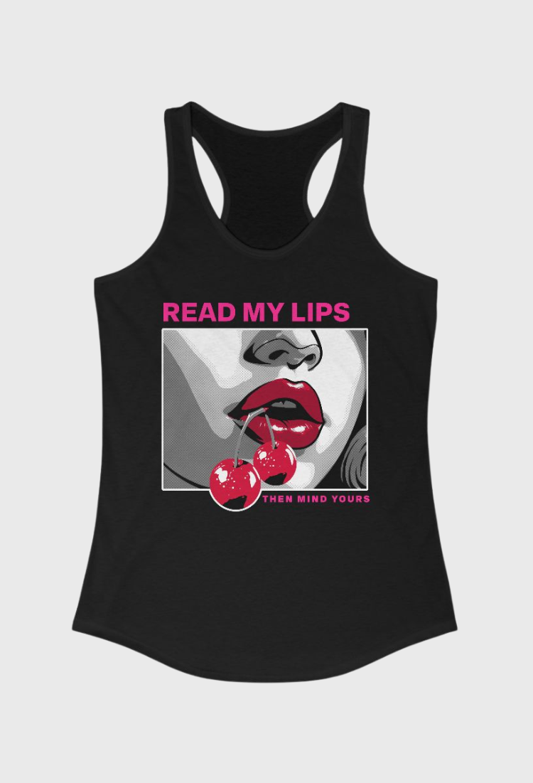 Read My Lips Tank Top