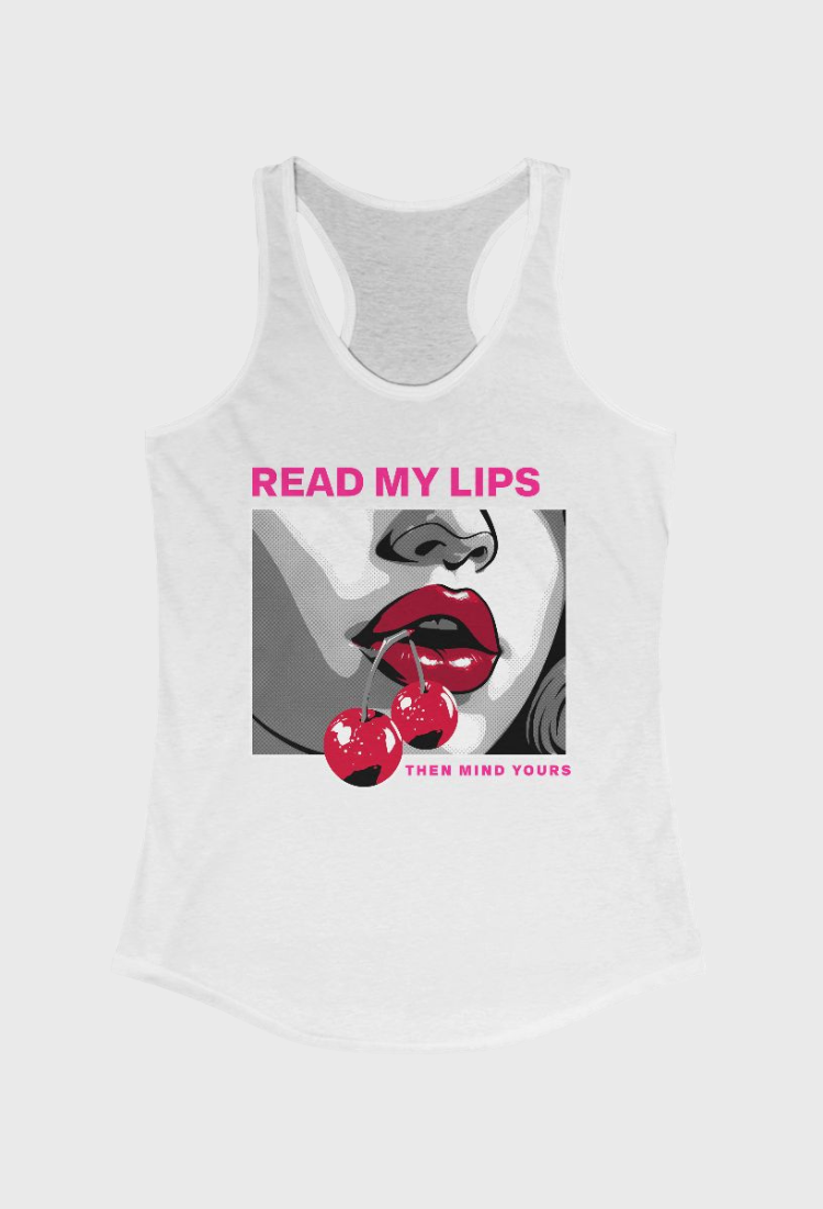 Read My Lips Tank Top