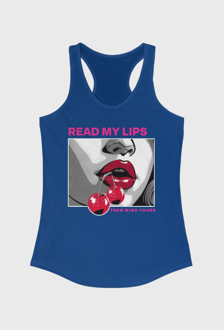 Read My Lips Tank Top