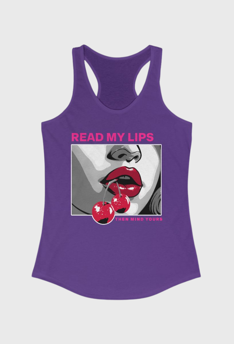 Read My Lips Tank Top