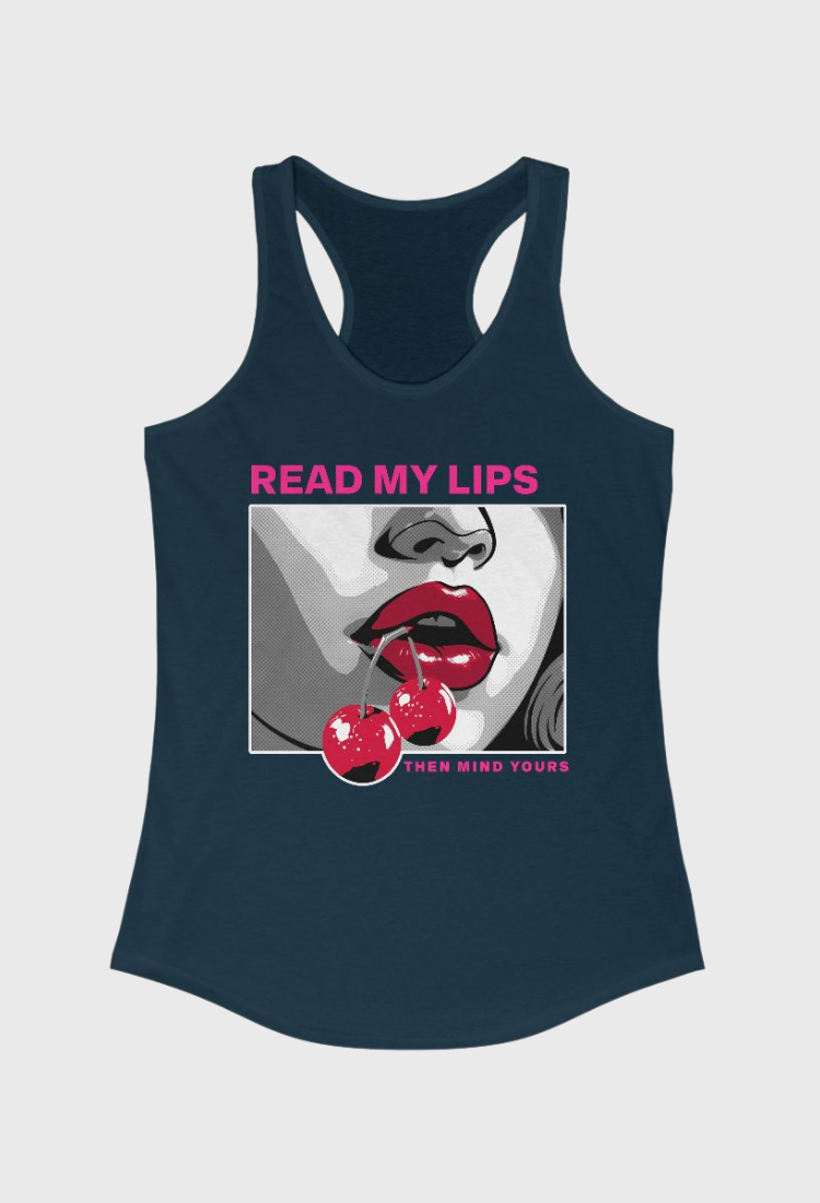Read My Lips Tank Top