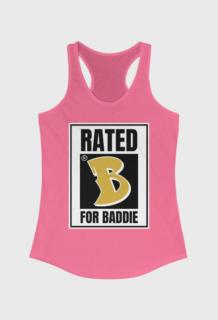 Rated B For Baddie Tank Top