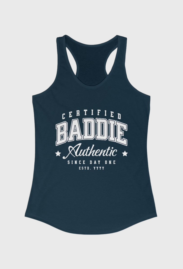 Certified Baddie Custom Year Tank Top