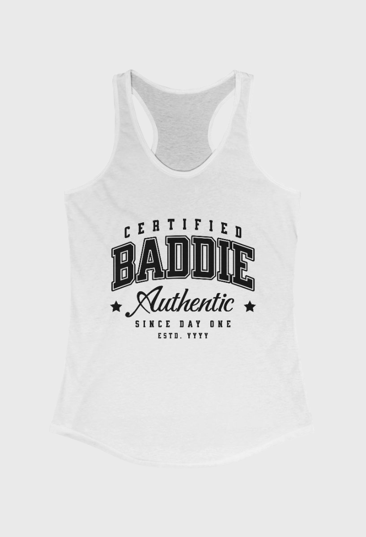 Certified Baddie Custom Year Tank Top