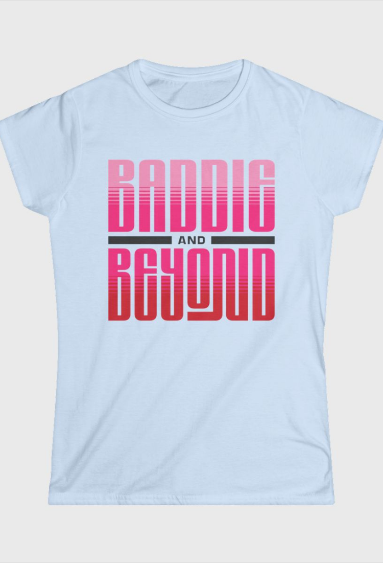 Beyond Baddie: Electric Mood Fitted Tee
