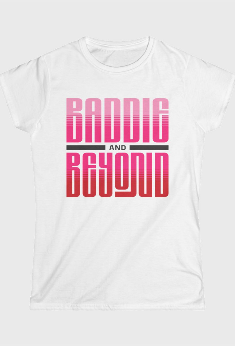 Beyond Baddie: Electric Mood Fitted Tee