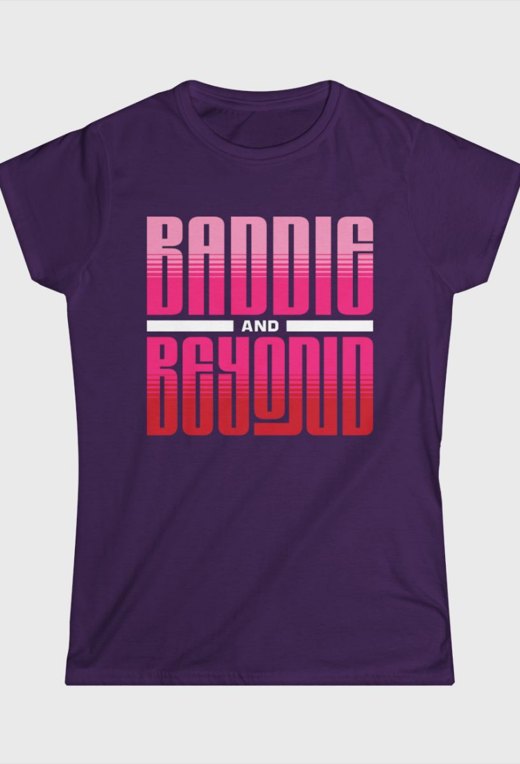 Beyond Baddie: Electric Mood Fitted Tee