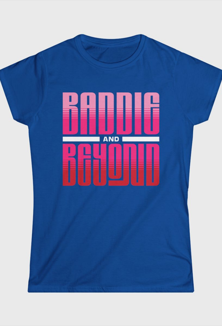 Beyond Baddie: Electric Mood Fitted Tee