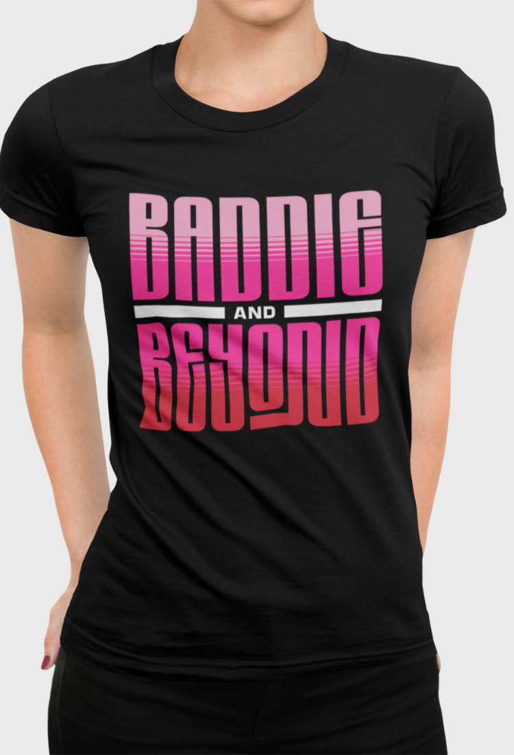 Beyond Baddie: Electric Mood Fitted Tee