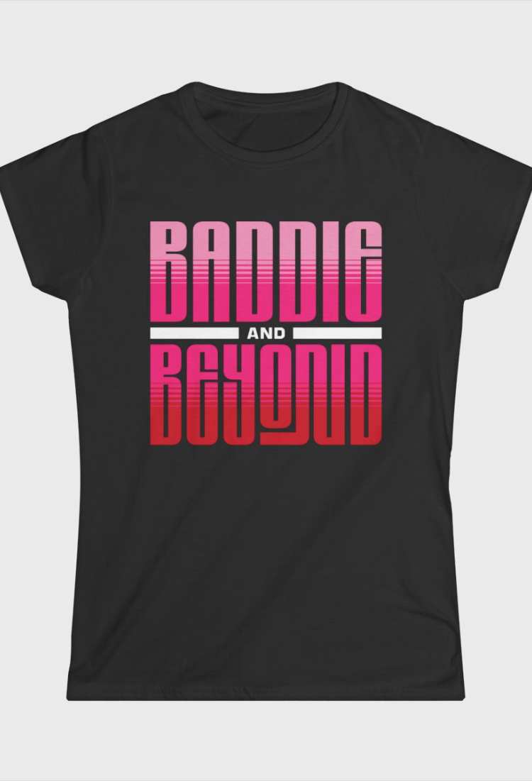 Beyond Baddie: Electric Mood Fitted Tee