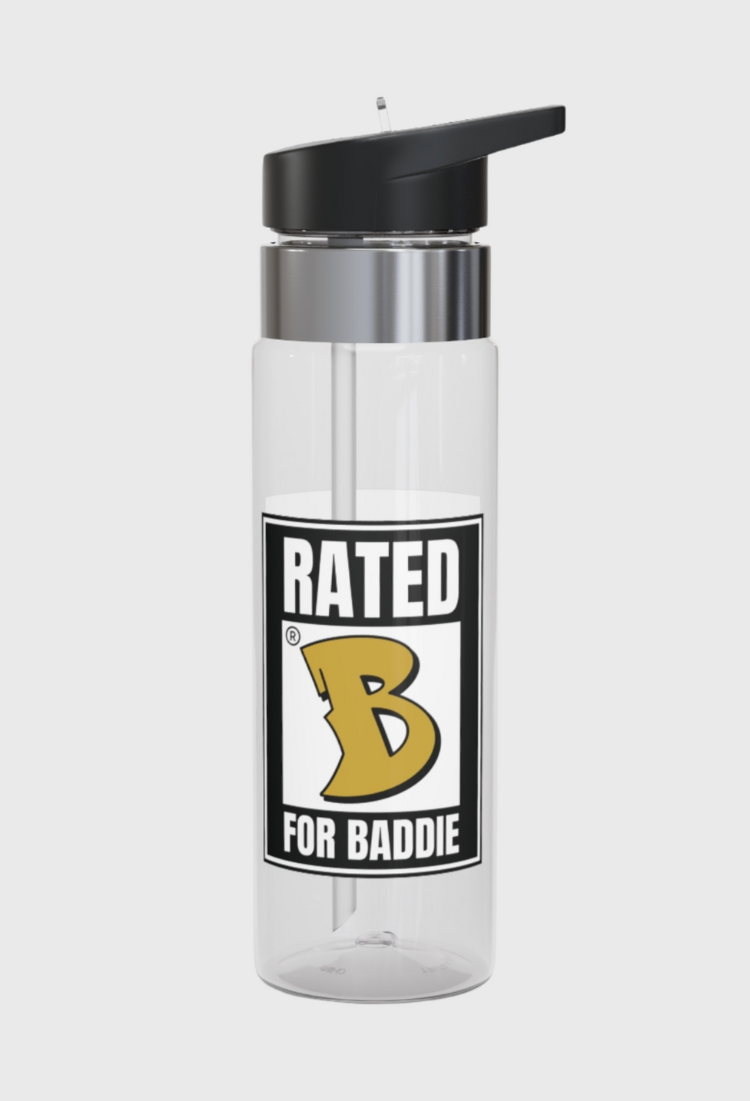 Rated B For Baddie Water Bottle