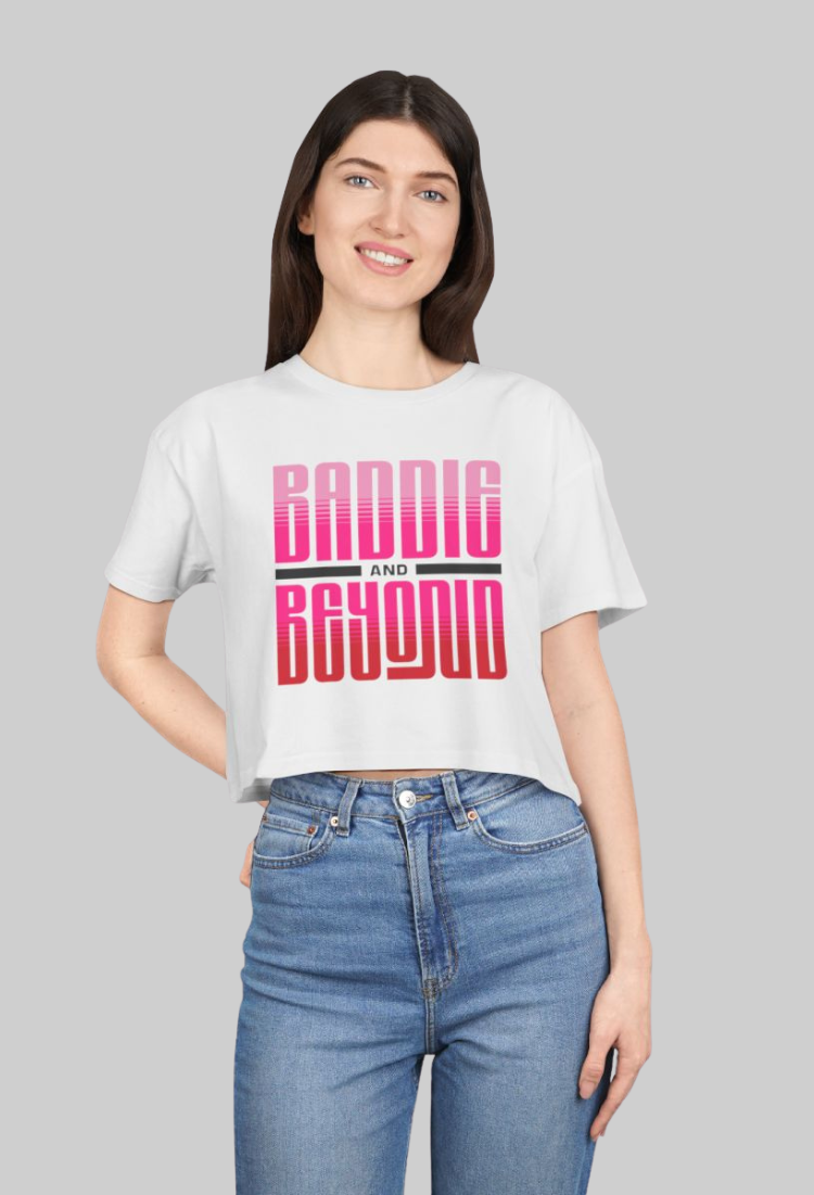 Beyond Baddie: Electric Mood Crop Top
