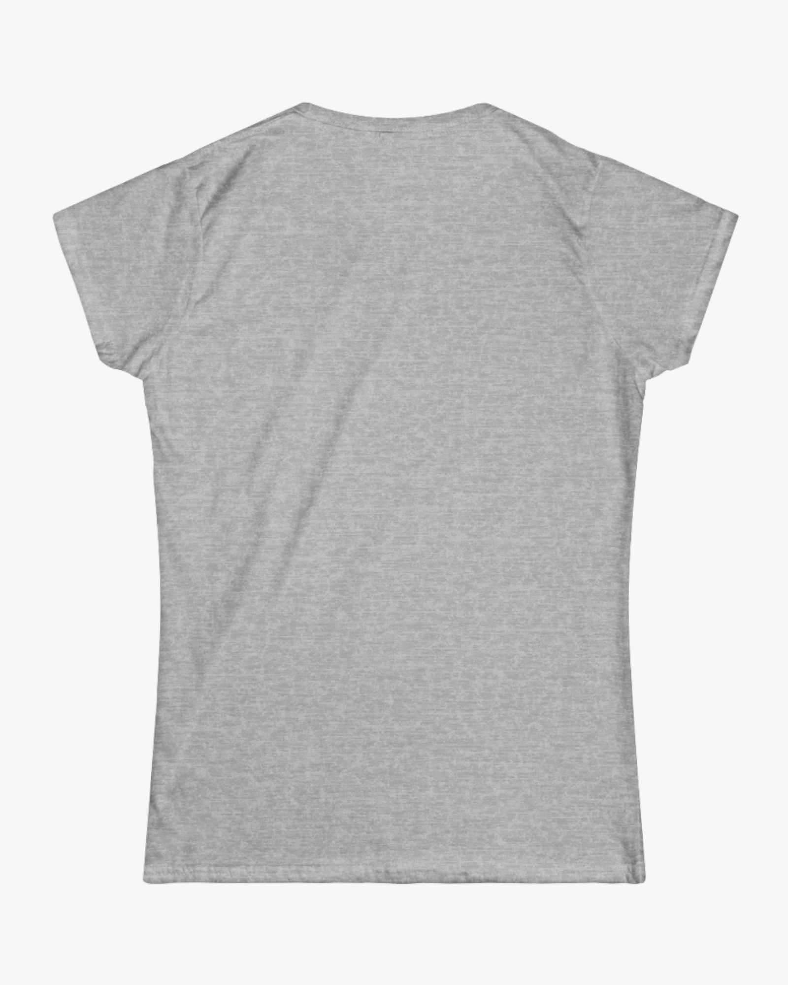 Gray t-shirt on a white background
