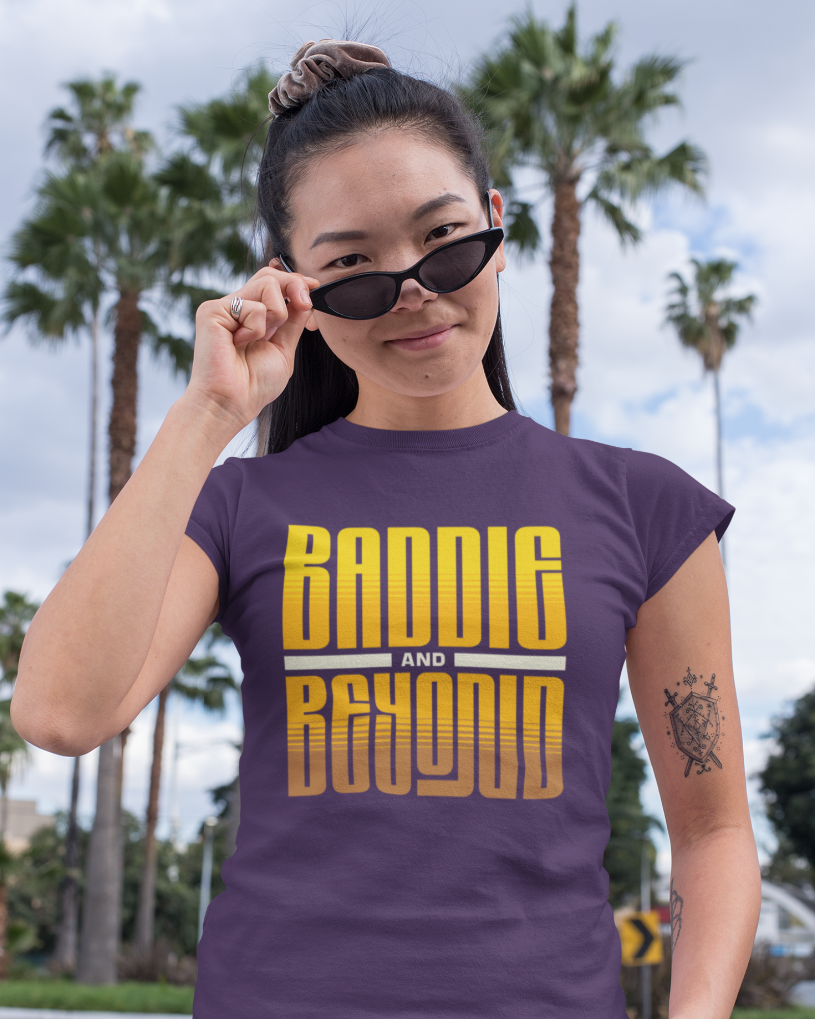 Beyond Baddie: Luxe Mode Fitted Tee