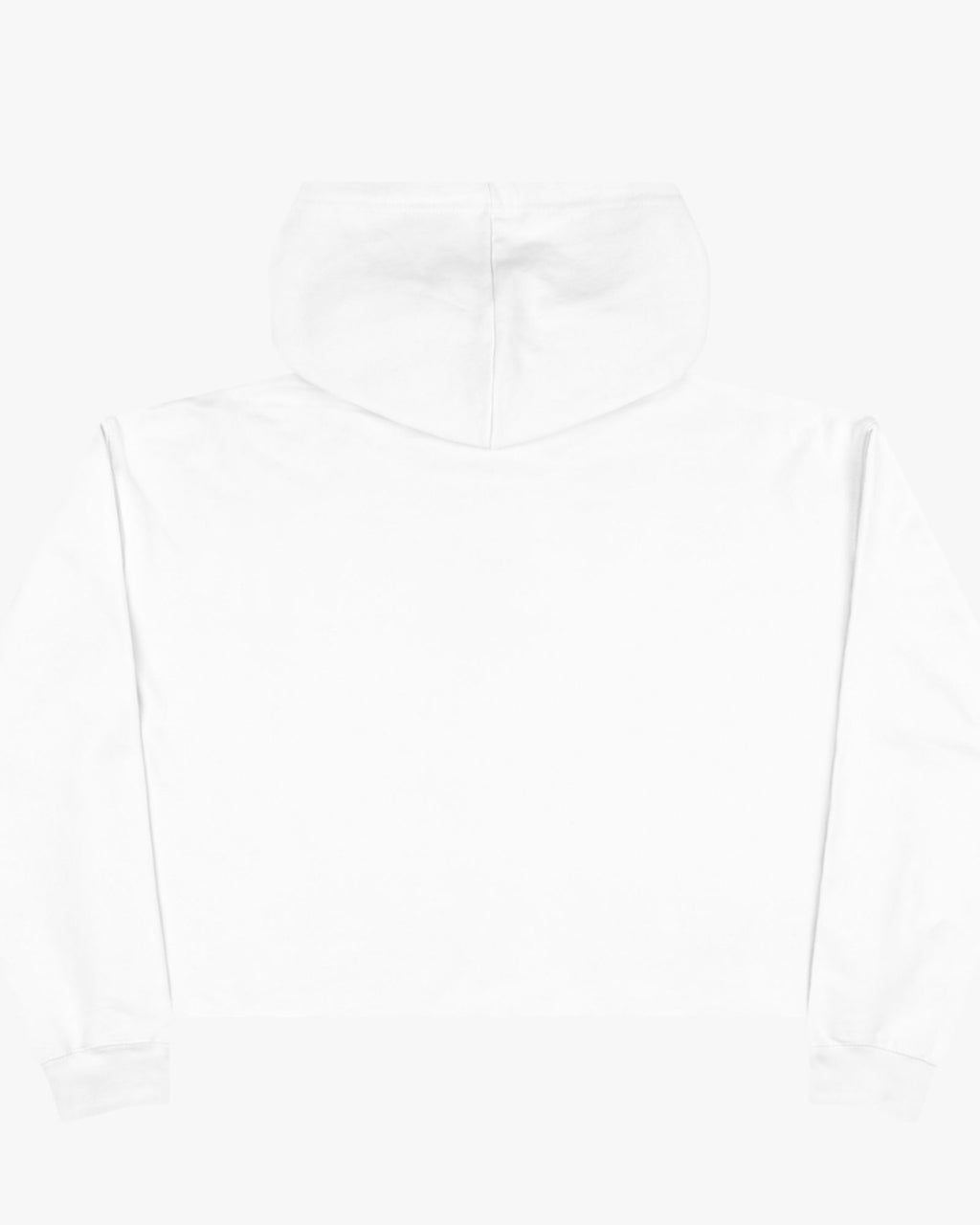 Plain white t-shirt with a subtle pattern on a white background