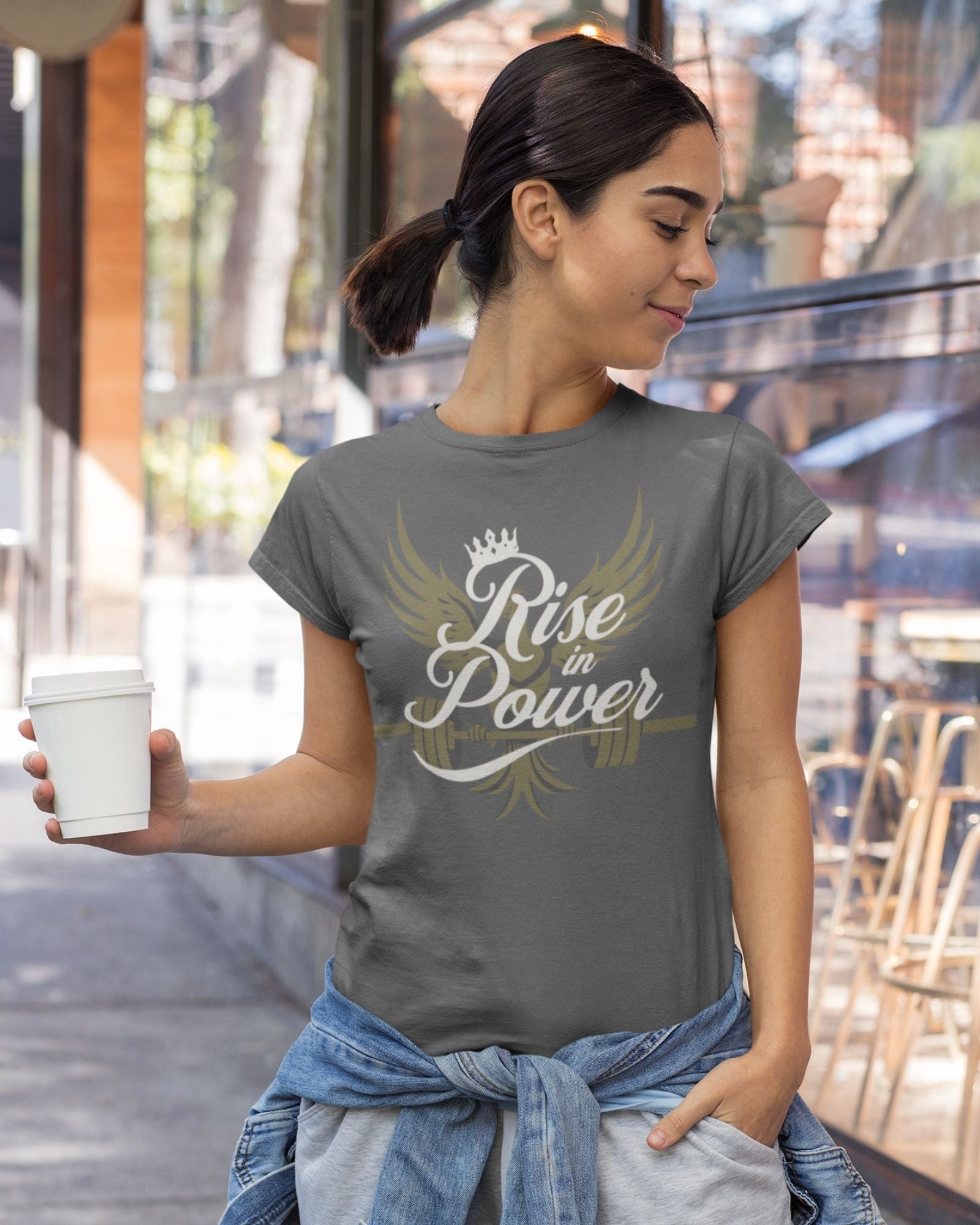 Rise In Power Fitted Tee